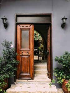 opened-brown-wooden-french-door-1544420